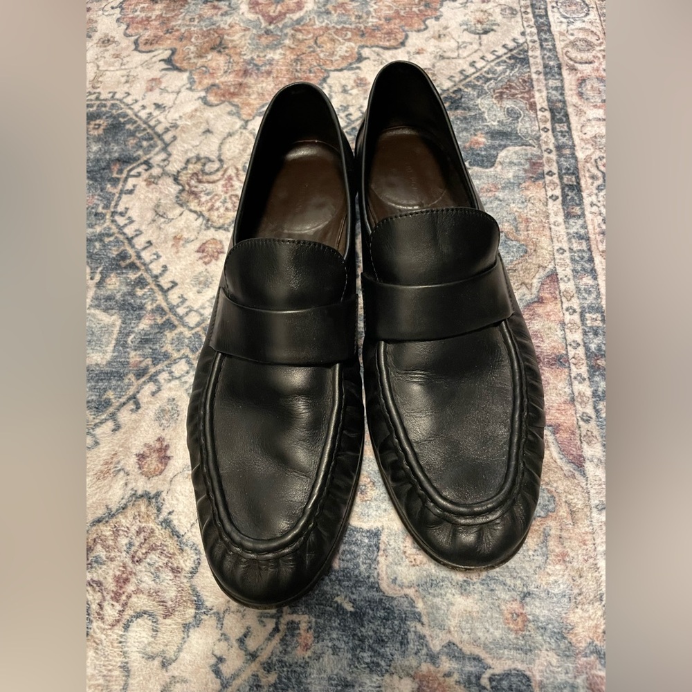 The Row Soft Leather Loafers